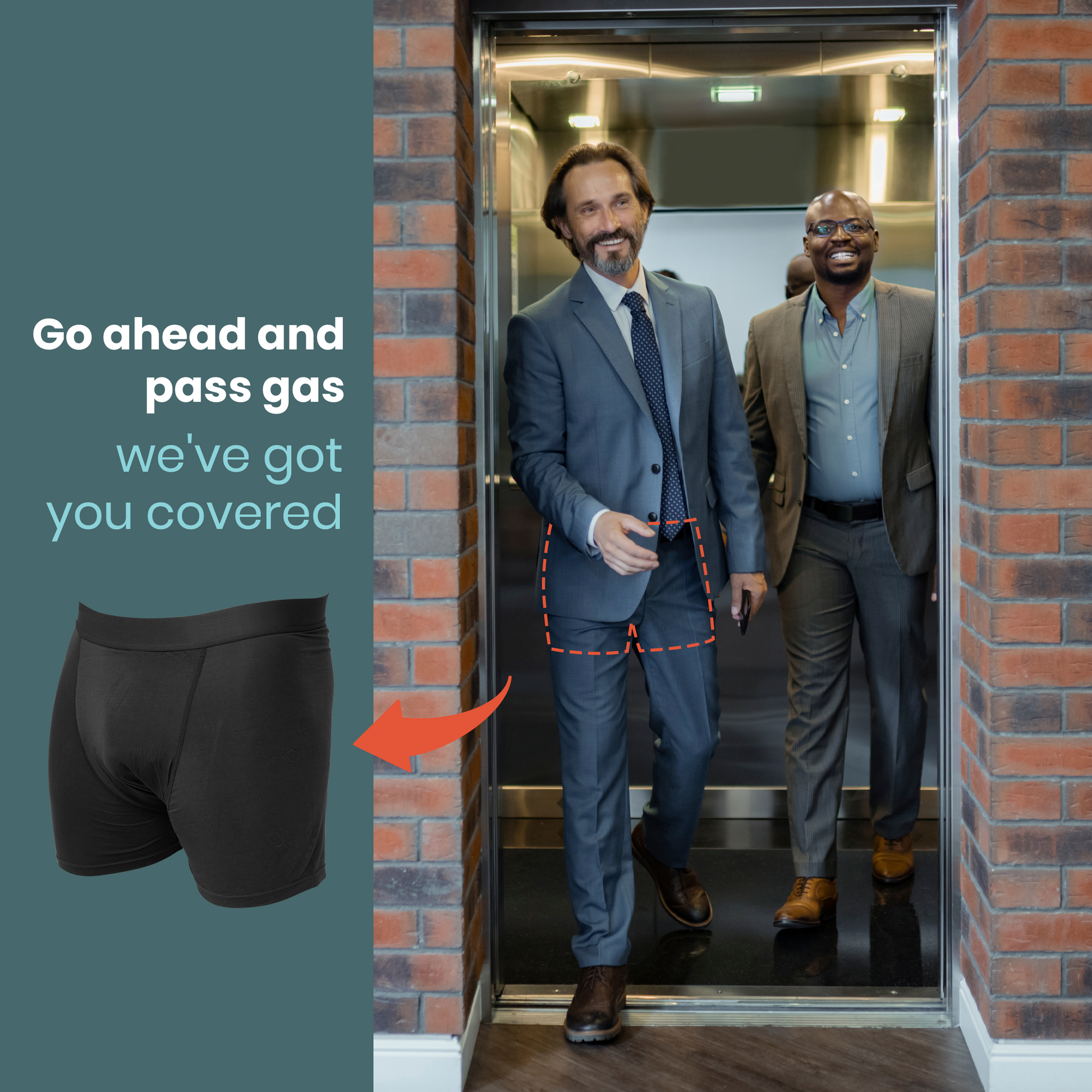 Flatulence Filtering Boxer Briefs