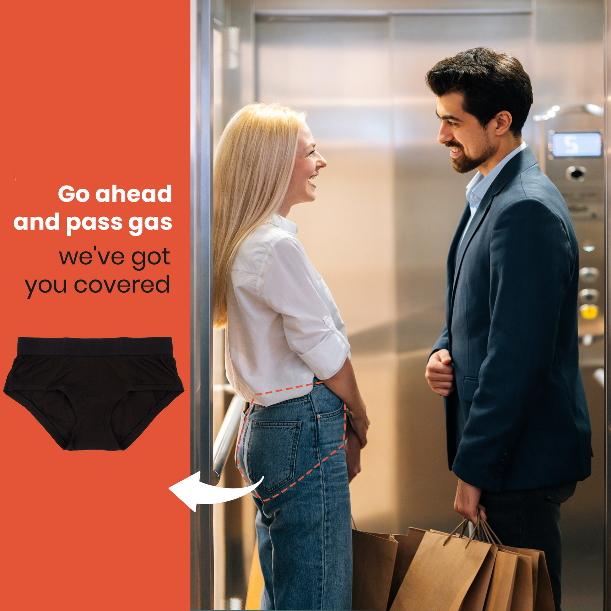 Flatulence Filtering Bikini Briefs