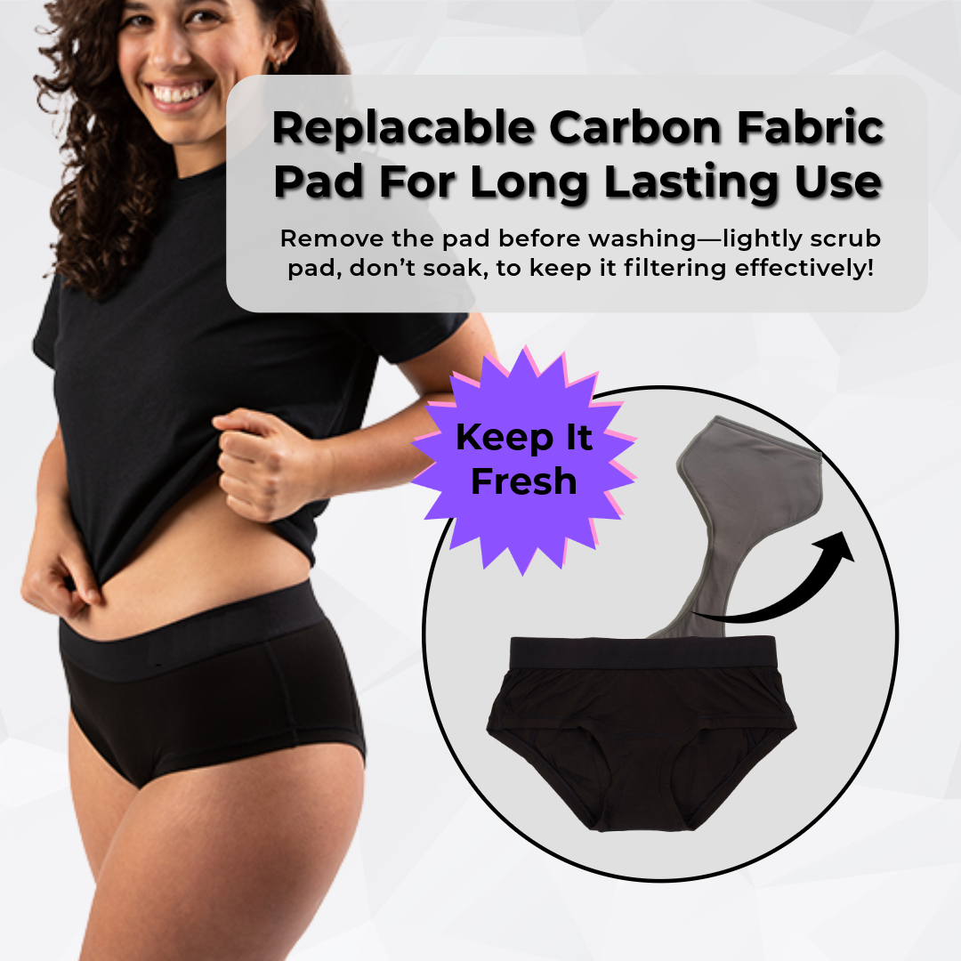 Womens Carbon Filter Pads 3-Pack - Hip Hugger