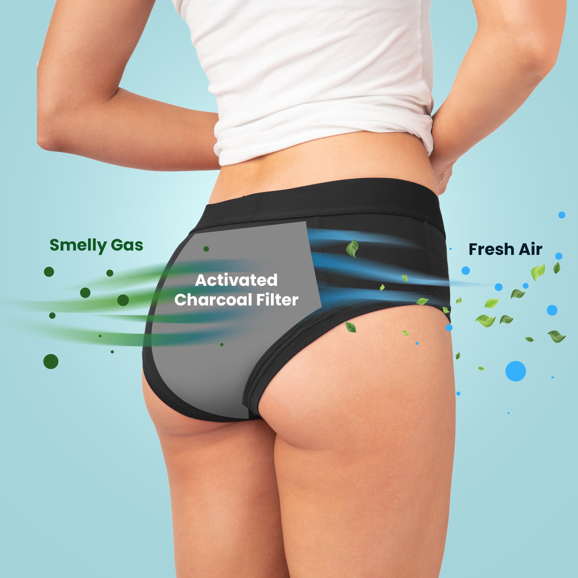 Flatulence Filtering Bikini Briefs